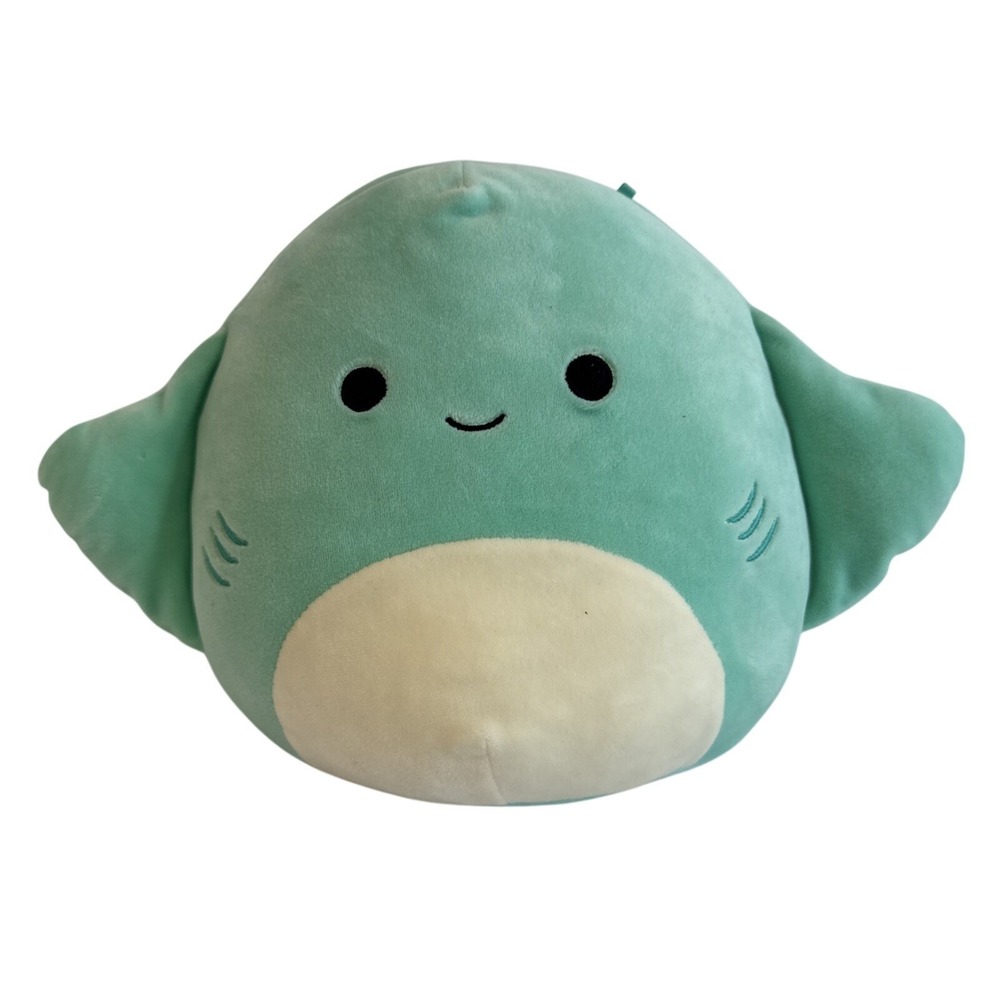 Squishmallows Maggie the Stingray 8 Inch Teal Mint Green Plush Kellytoy 2020